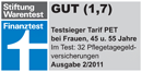 DKV,Tarif PET,Pflegezusatzversicherung vom Testsieger bei Finanztest