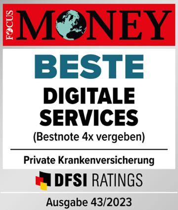 Testurteil Focus Money: Beste digitale Services
