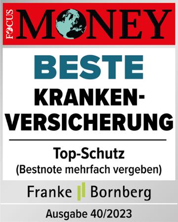 Testurteil Focus Money: Beste Krankenversicherung