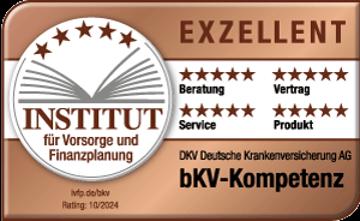 Testurteil IVFP: Exzellente bKV-Kompetenz